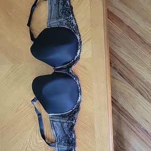 Bra Torrid 42G black lace cream
